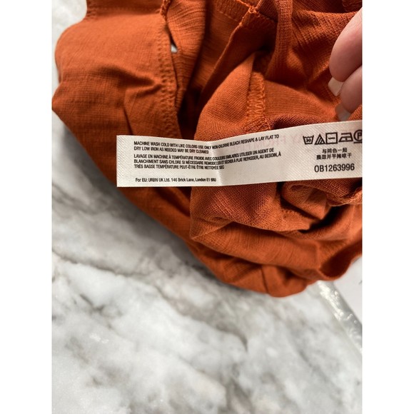 Free People NWT Last Rose Bodysuit Spaghetti Straps Sweetheart Neck Amber S New - Picture 8 of 12